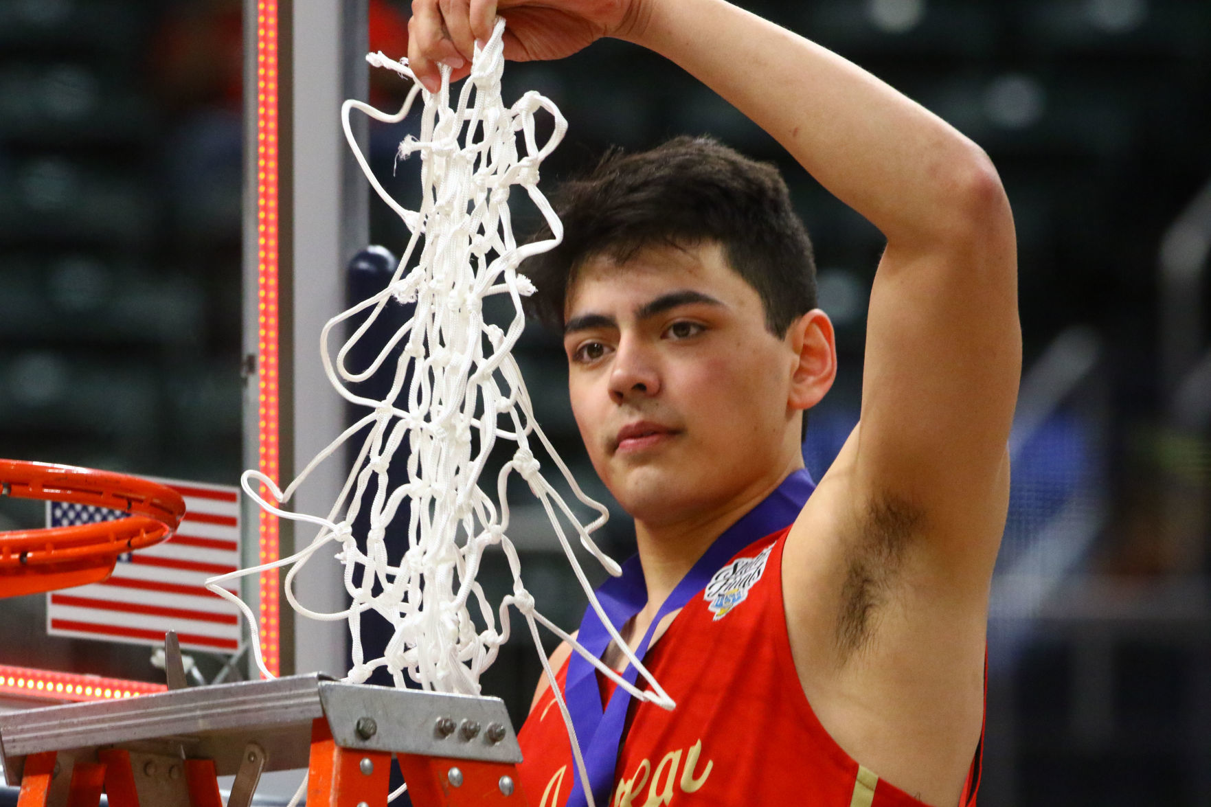 Boys basketball Class 2A state final - Andrean vs. Linton-Stockton